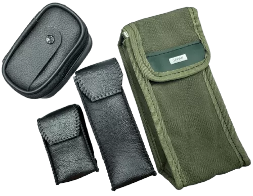 Eye Cups, Cases and Neck Straps