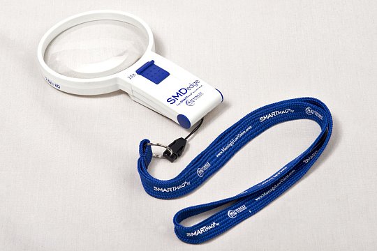 SmartMag® 2.5X Neutral White SMD LED Hand-Held Magnifier