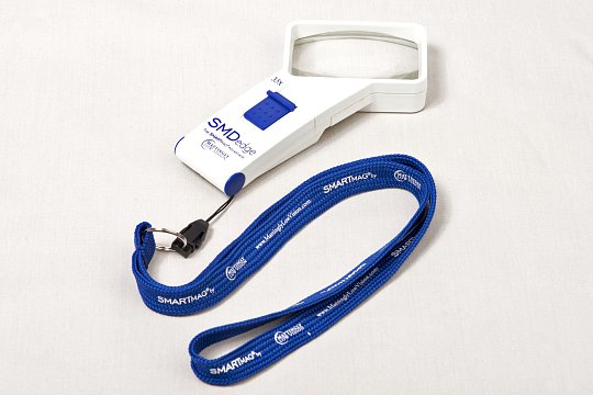 SmartMag® 3.5X Neutral White SMD LED Left Handed Hand-Held Magnifier