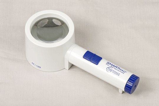 SmartMag® 4X Cool White LED Stand Magnifier