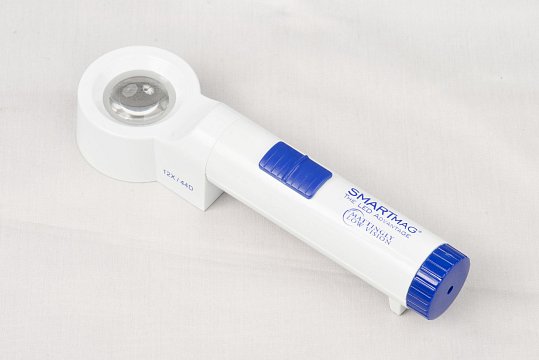 SmartMag® 12X Teal LED Stand Magnifier