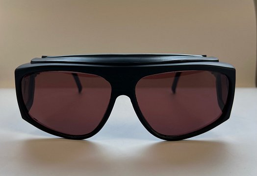 NoIR (F81#39) Extra Large-Fitover Spectra Frame: 19% Medium Plum