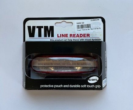 COIL Visual Tracking Bar Magnifier Line Reader (Red)