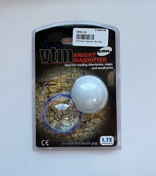 COIL Visual Tracking Stand Magnifier (Blue) Round 50mm
