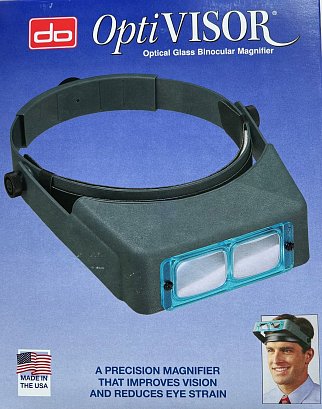 Donegan 5D OptiVisor Head-Borne Binocular Magnifier (Glass)