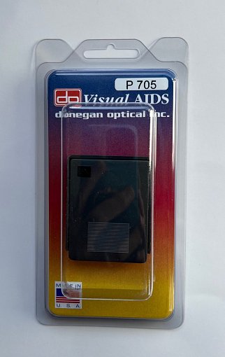 Donegan#P-705 5X Slide-Out Pocket Magnifier (Plastic Case)