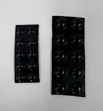 Black Bump Dots - Medium
