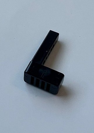 Beecher L Bracket to Connect Saddle Bridge to Mirage Frame