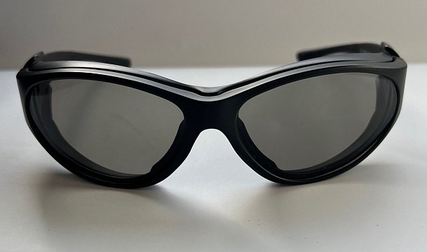 NoIR (F12#56) Large Wrap Around Frame: 26% Light Grey-Green