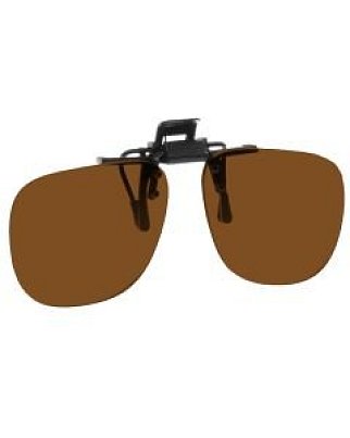 NoIR (F01#17) Flip-Up Clip-Ons: 15% Medium Amber