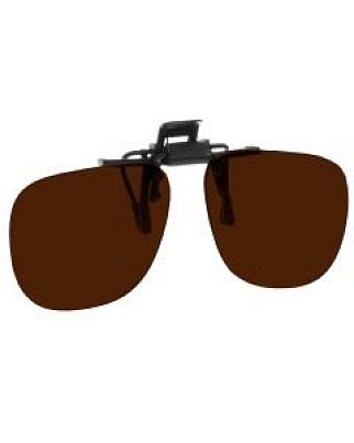 NoIR (F07#17) Flip-Up Clip-Ons: 3% Dark Amber
