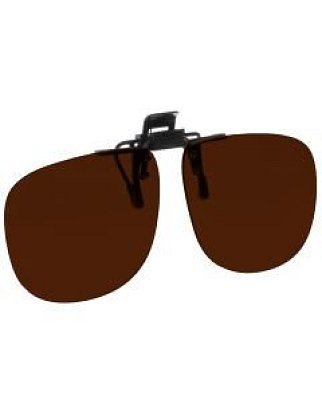 NoIR (F07#21) Flip-Up Clip-Ons: 3% Dark Amber