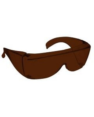 NoIR (F07#U)  Large Plastic Fit-Overs Frame: 3% Dark Amber