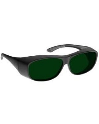 NoIR (F08#51) Medium Modern Fitover Spectra Frame: 1% Dark Grey-Green