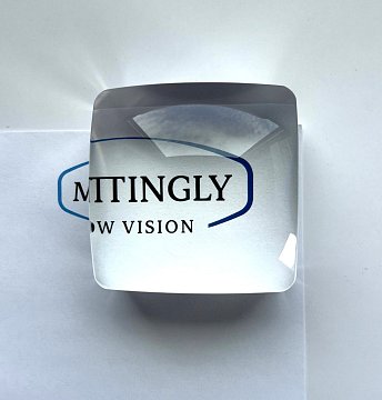 2.8X / 7.6D 60mm Cube Dome Magnifier