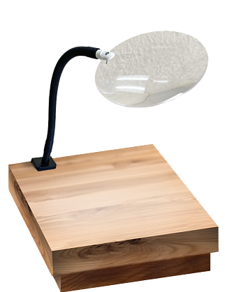Single Arm Clamp Magnifier (14")