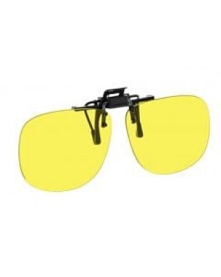 NoIR (F465#23 Medium Oval Flip-Up Clip-Ons: 81% Yellow