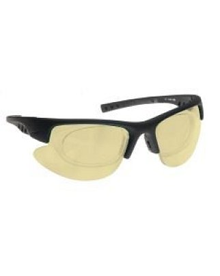 NoIR (F48#34) Wrap Around w/ Blank Rx Insert Frame: 64% Light Amber