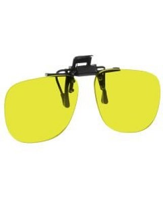 NoIR (F57#17) Flip-Up Clips-Ons: 77% Yellow