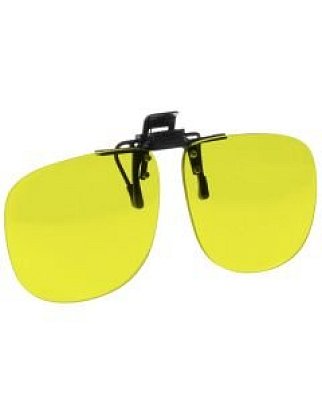 NoIR (F57#21) Flip-Up Clips-Ons: 77% Yellow