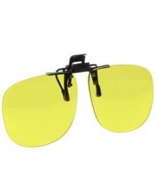 NoIR (F58#21) Large Flip-Up Clips-Ons: 88% Light Yellow