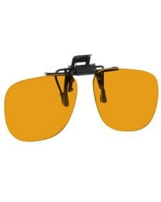 NoIR (F67#17) Flip-Up Clips-Ons: 45% Orange