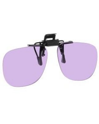 NoIR (F72#17) Flip-Up Clip-Ons: 26% Purple