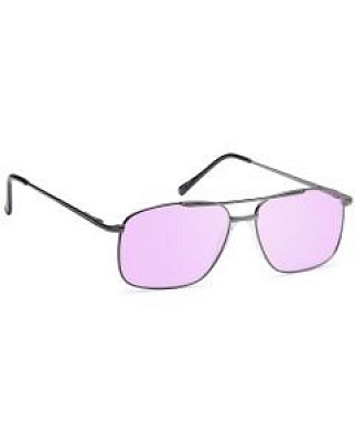 NoIR (F72#54) Fashion Wire Frame Frame:  26% Purple