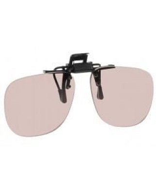 NoIR (F88#17) Flip-Up Clips-Ons: 57% Light Plum
