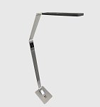 Bright Reach Floor Lamp in Silver
