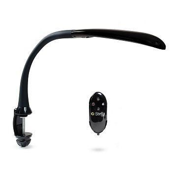 Stella LED Clamp Lamp in Black