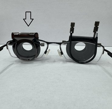 Flip-up Adjustable Spectacle Clamp for 2.75X8, 3X19, 3X20, 4.2X10, 4X12