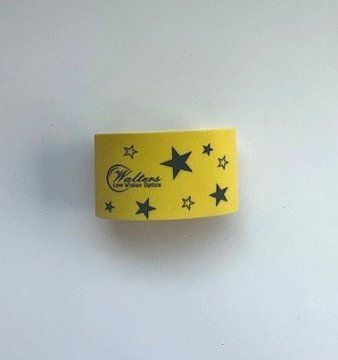 Stars Print Yellow Telescope Band