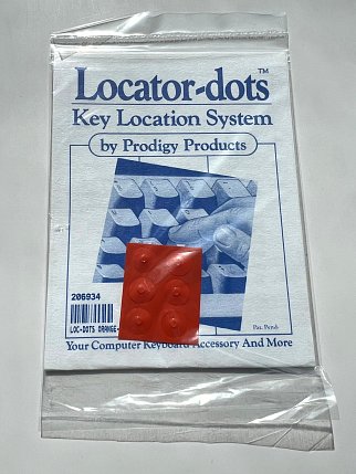 Orange Loc Dots