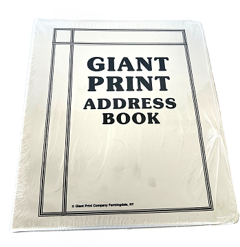 Giant Print Address Book (Binder) 