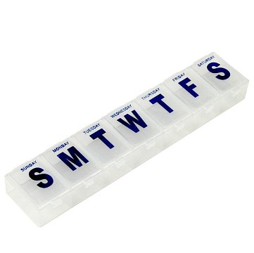 Colossal 7 Day Pill Organizer 