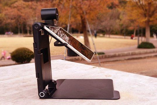 Snow Pad (Makes a Tablet into a Video Magnifier)