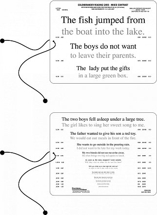 Colenbrander English Mixed Contrast Card (40cm)